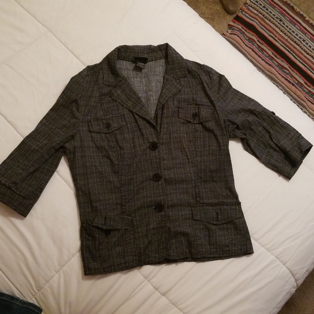 JKLA California black blazer